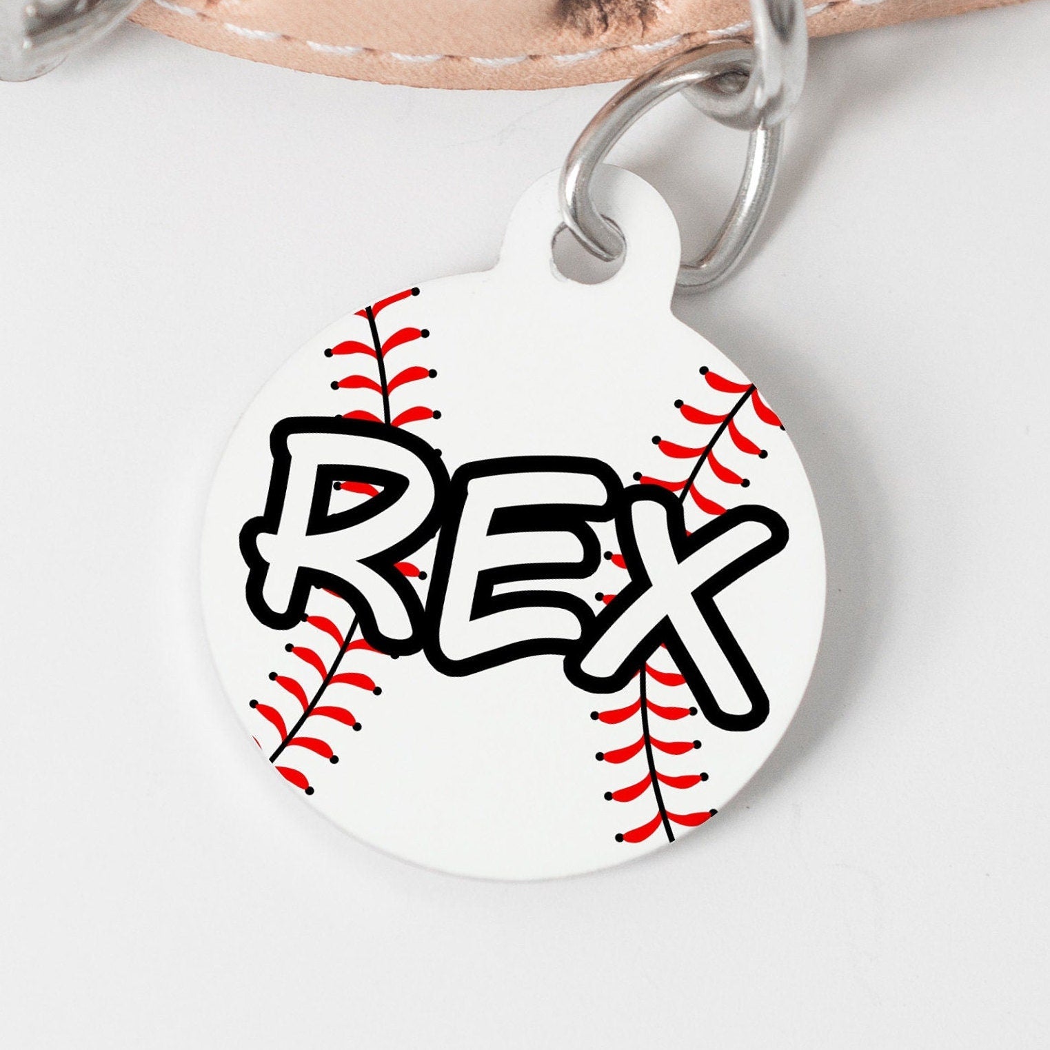 MLB Licensed Custom Engraved Dog ID Tags