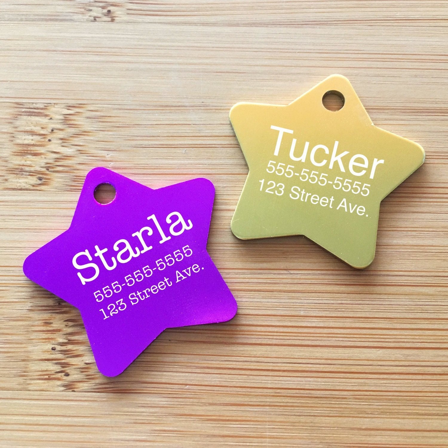 Star store pet tag