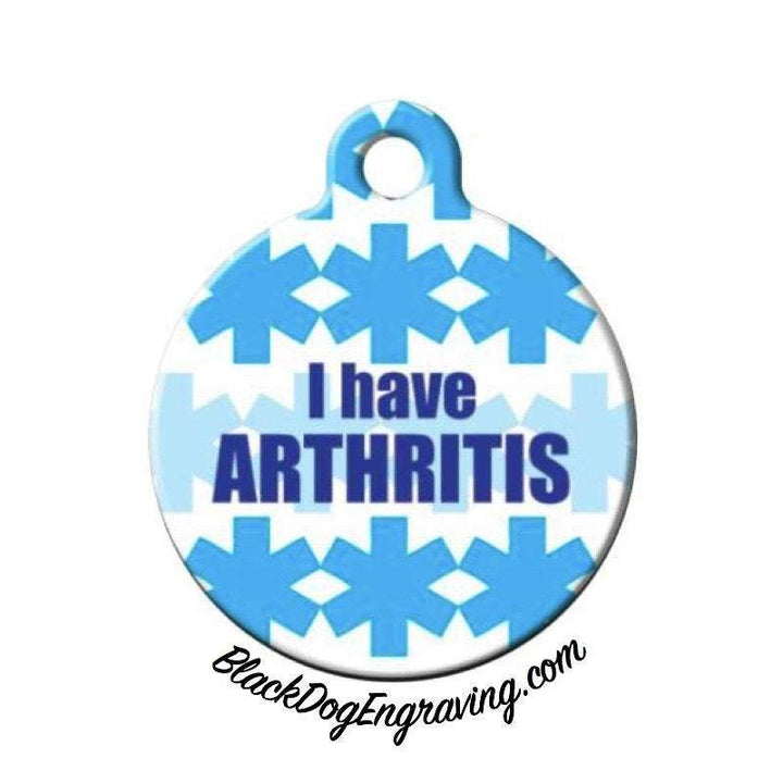 Arthritis Personalized Engraved Pet ID Tag