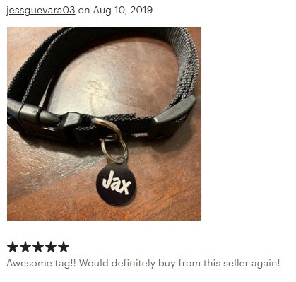 Home again sale dog tag