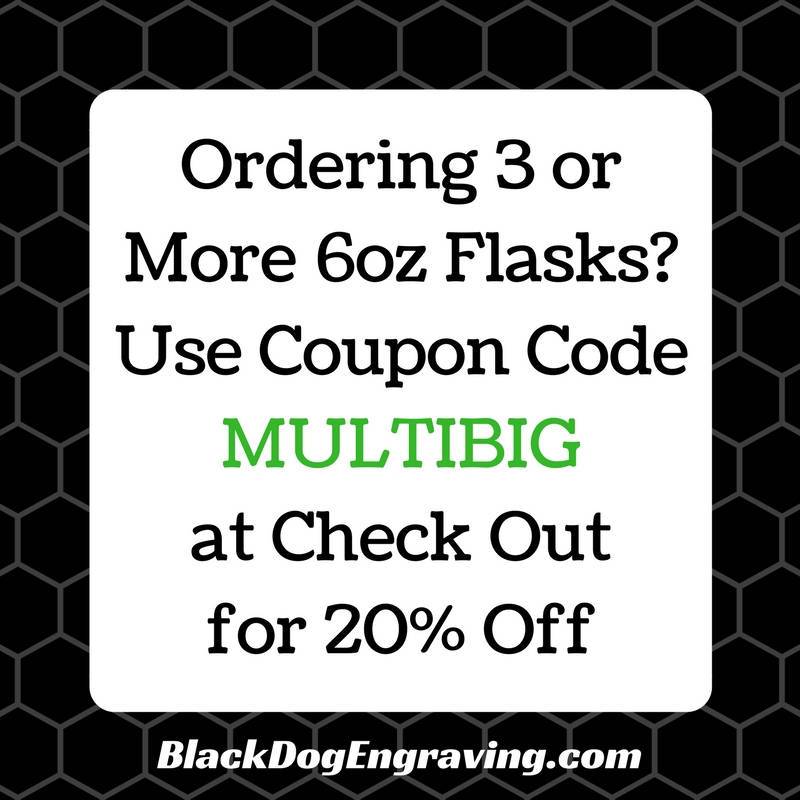 Get Blitzened Holiday Engraved Flask - Black Dog Engraving
