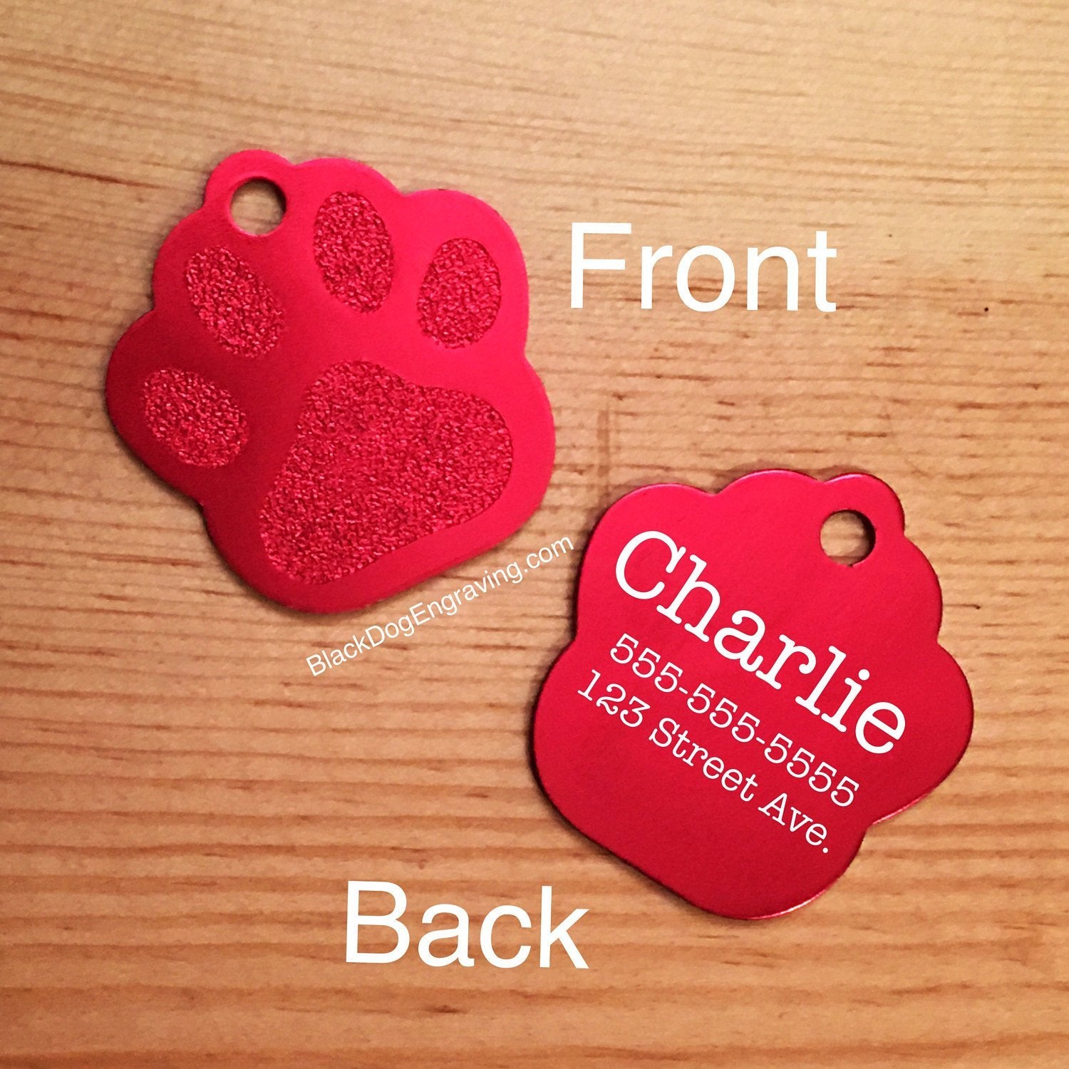 Paw sale dog tag