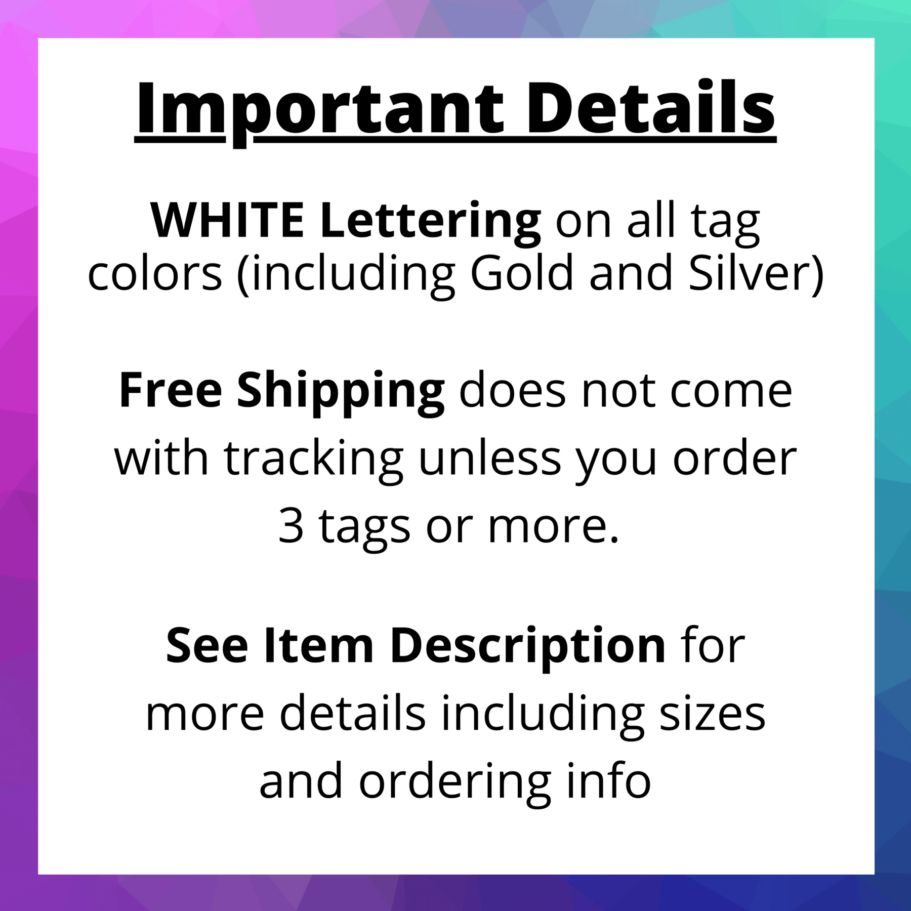 Dog tags cheap free shipping