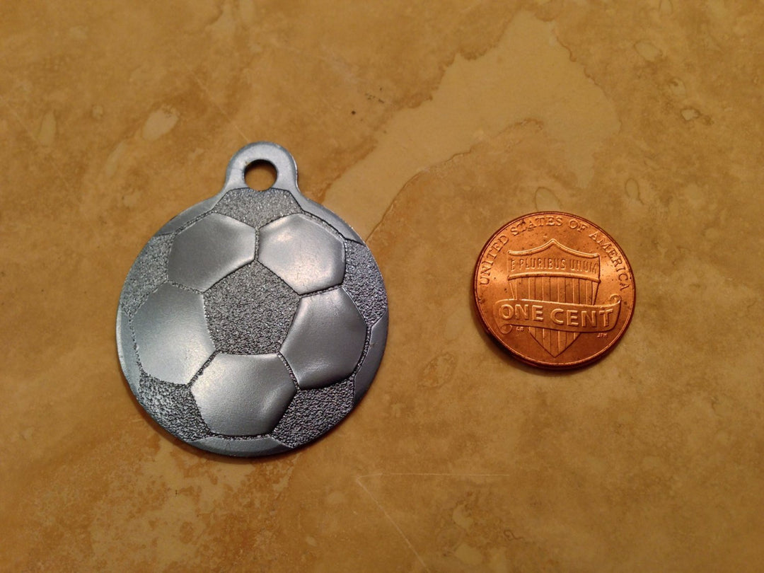 Soccer Ball Dog or Cat Pet ID Tag